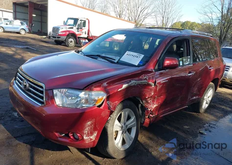 2009 Toyota Highlander Limited из США, поврежденный, VIN JTEES42A492113783